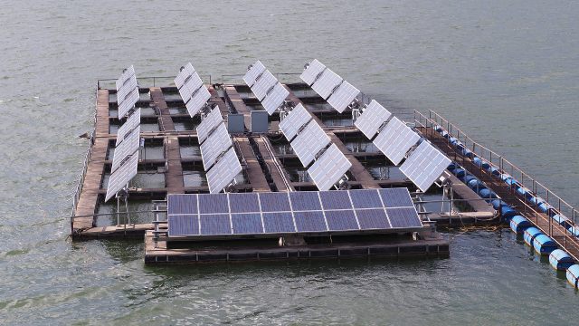 Old Floating Solar Farm